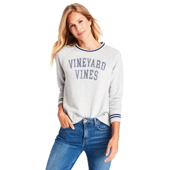 J. Crew Tops - VINEYARD VINES Varsity Sweatshirt